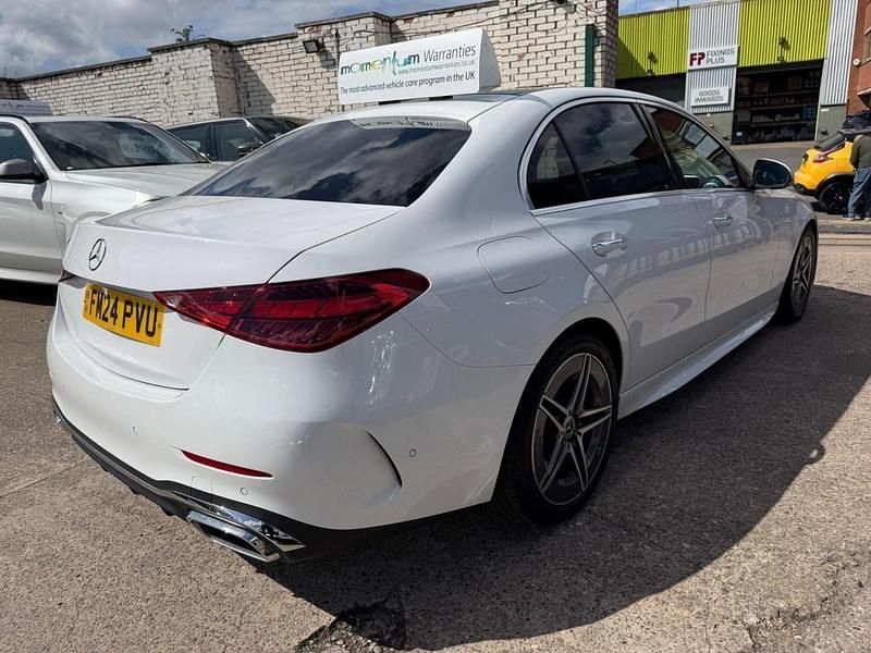 Used Mercedes C200 AMG Line Premium 2026 White Sedan