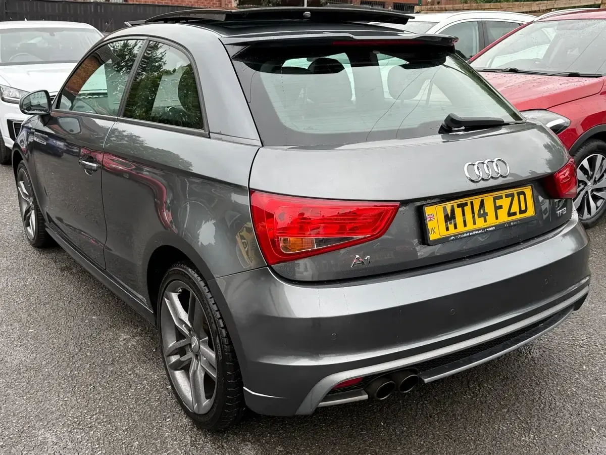 Used Audi A1 S-Line 122 HP (89 kW) 2014 Grey Hatchback