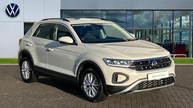 Grey Used 2022 VW T-Roc Life SUV | £21,441 (Fair price) - Image 1/4