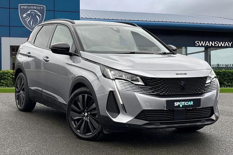 Grey Used 2021 Peugeot 3008 GT SUV | £16,850 (Good price) - Image 1/4