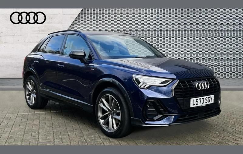 Used Audi Q3 Black Edition 150 HP (110 kW) 2023 Blue SUV