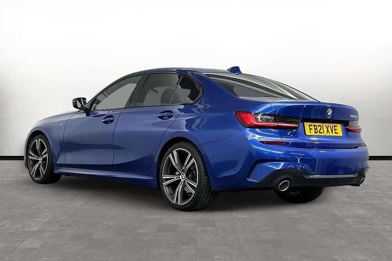 Used BMW 320e M Sport 188 HP (138 kW) 2021 Blue Sedan