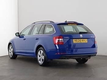 Used Skoda Octavia SE Technology 115 HP (84 kW) 2020 Blue Estate