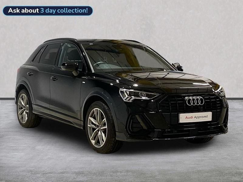 Black Used 2023 Audi Q3 Black Edition SUV | £29,214 (Fair price) - Image 1/2