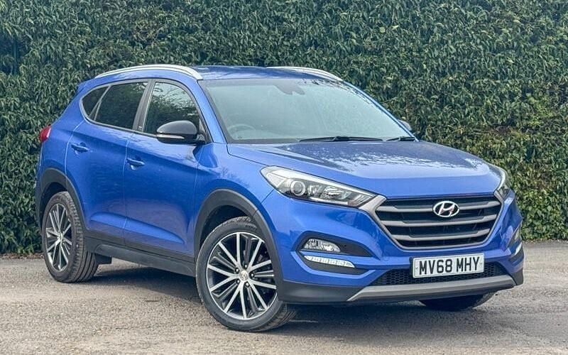 Usado Hyundai Tucson GO! 141 HP (103 kW) 2018 Azul SUV