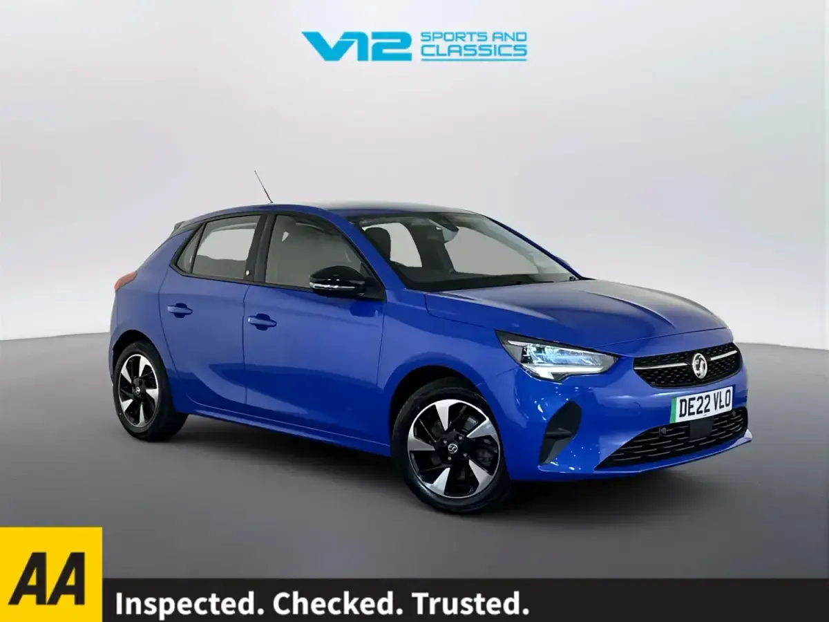 Second-hand Vauxhall Corsa-e 100 kW (136 CP) 2022 Albastru Hatchback