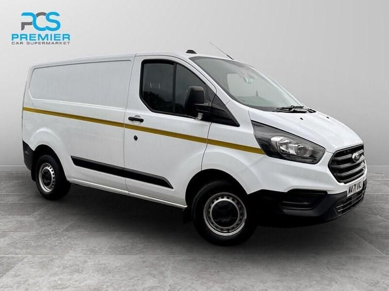 Frozen white (solid paint) Used 2021 Ford Transit Custom | £9,000 (Super price) - Image 1/3