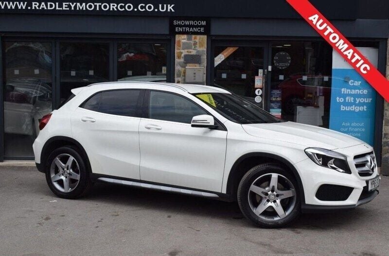 White Used 2016 Mercedes GLA220 AMG line SUV | £12,000 (Fair price) - Image 1/4