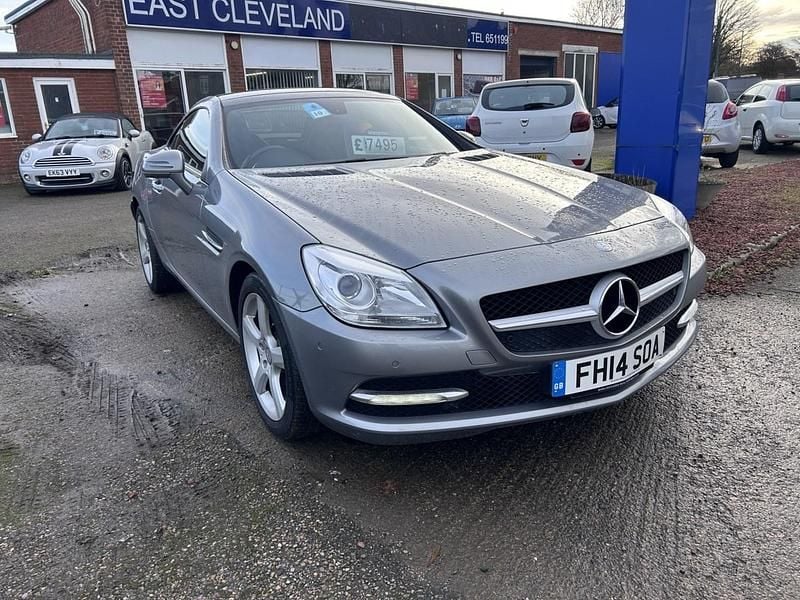 Silver Used 2014 Mercedes SLK250 Cabriolet | £7,495 (Fair price) - Image 1/4