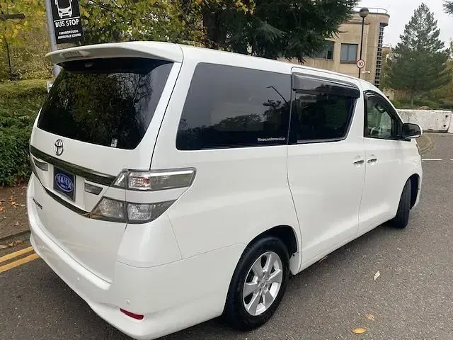 Used Toyota Alphard 2013 Pearl white MPV