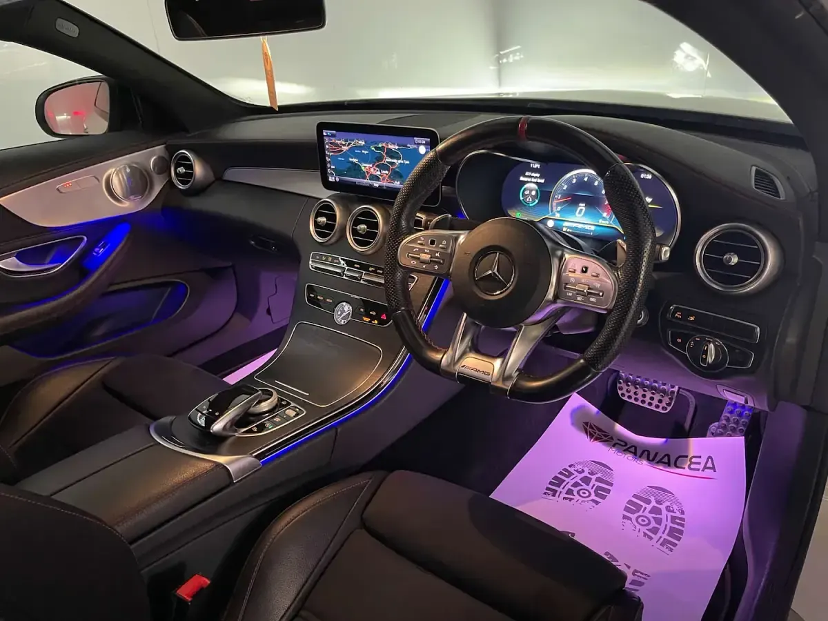 Used Mercedes C43 AMG Premium Plus 2020 White Coupe