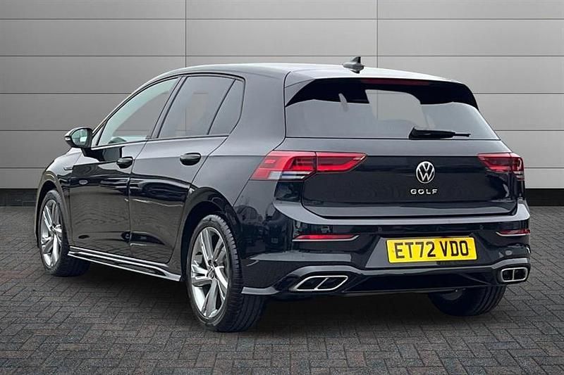 Used VW Golf VIII R-line 150 HP (110 kW) 2023 Black Hatchback