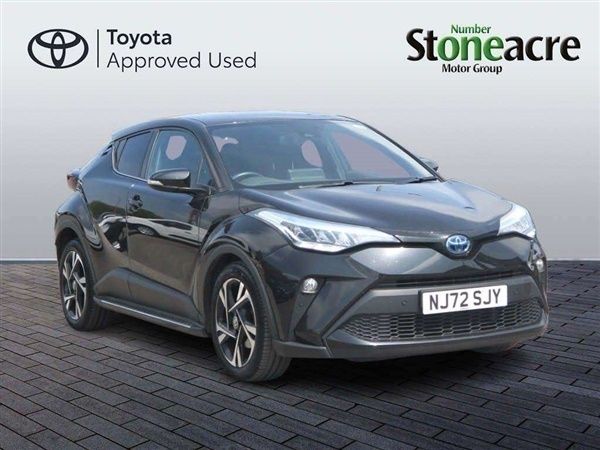 Black Used 2022 Toyota C-HR Design SUV | £17,750 (Fair price) - Image 1/2