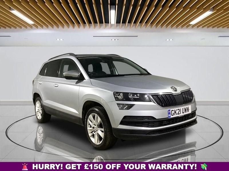 Silver Used 2021 Skoda Karoq SE Technology SUV | £12,999 (A bit pricey) - Image 1/4