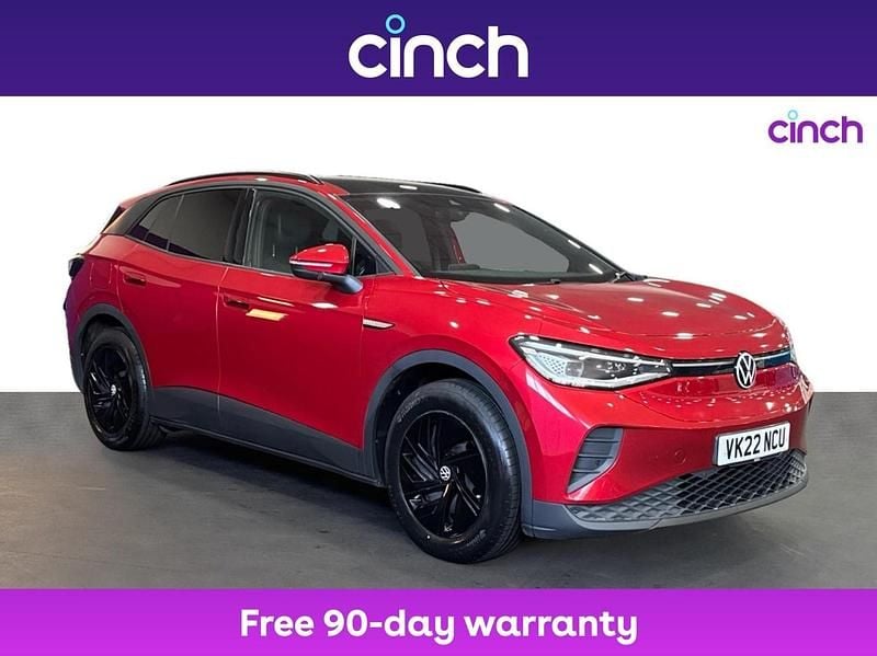 Red Used 2022 VW ID.4 Pure SUV | £15,699 (Fair price) - Image 1/3
