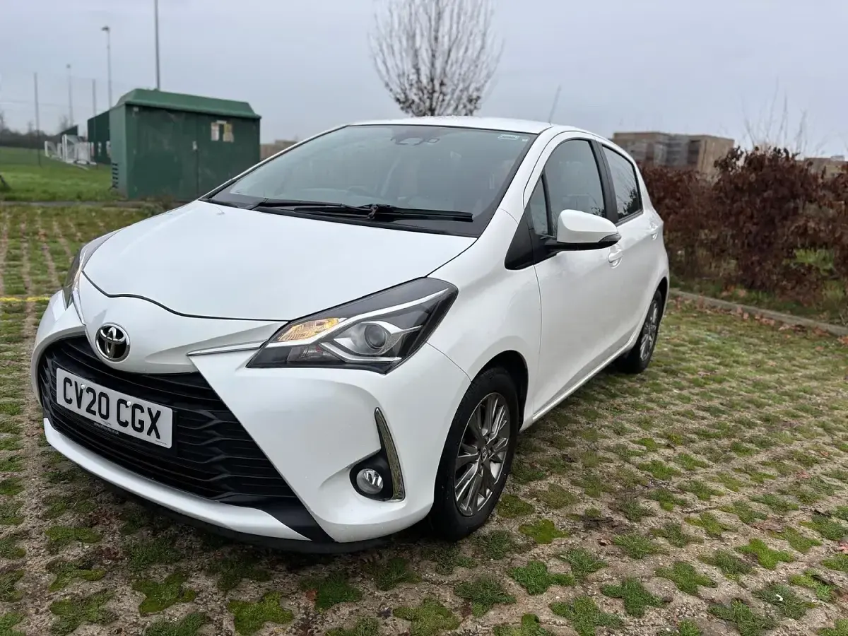 Used Toyota Yaris 2020 White Hatchback