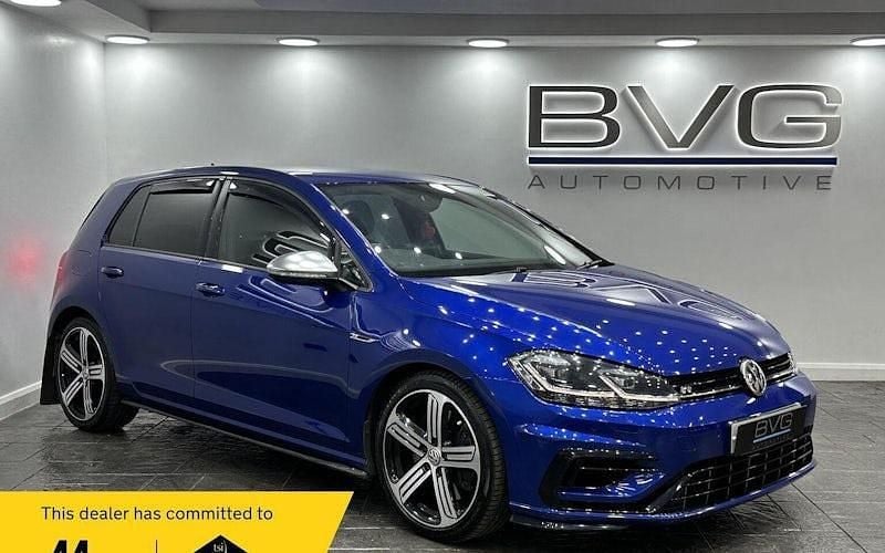 Blue Used 2018 VW Golf VII R Hatchback | £17,994 (Good price) - Image 1/2