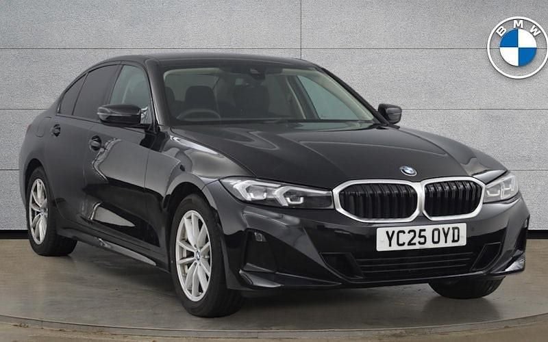 Black Used 2025 BMW 320 Sport Line Sedan | £28,395 (Good price) - Image 1/4