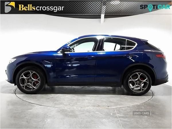 Used Alfa Romeo Stelvio Edizione Speciale 210 HP (154 kW) 2019 Blue SUV