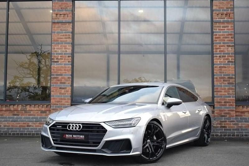 Silver Used 2019 Audi A7 Sportback S-Line Hatchback | £29,999 (Expensive) - Image 1/1