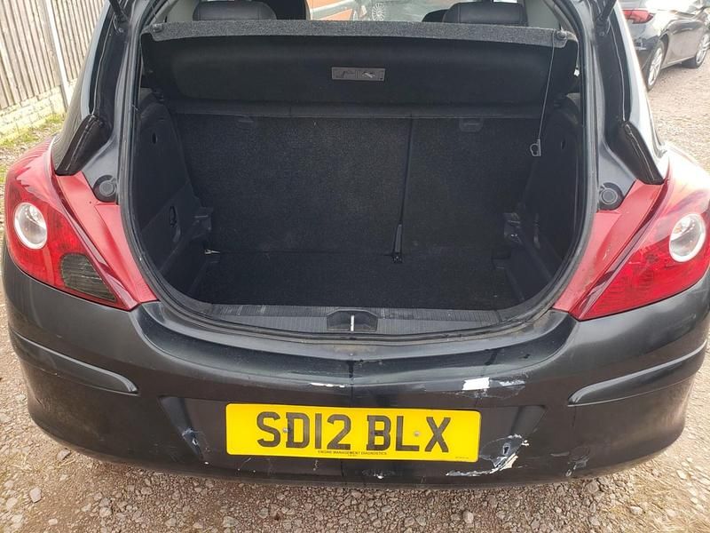 Usado Vauxhall Corsa 2012 Preto Citadino