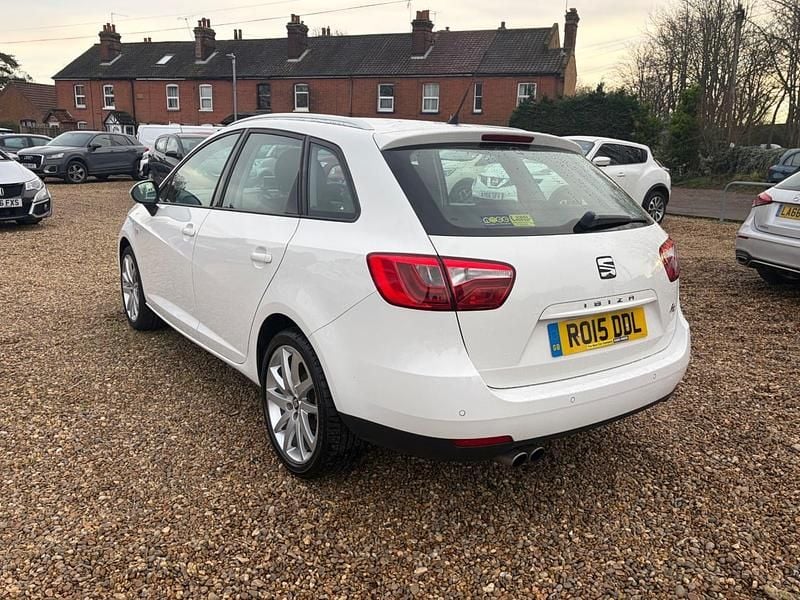 Used Seat Ibiza ST FR 2015 White Estate