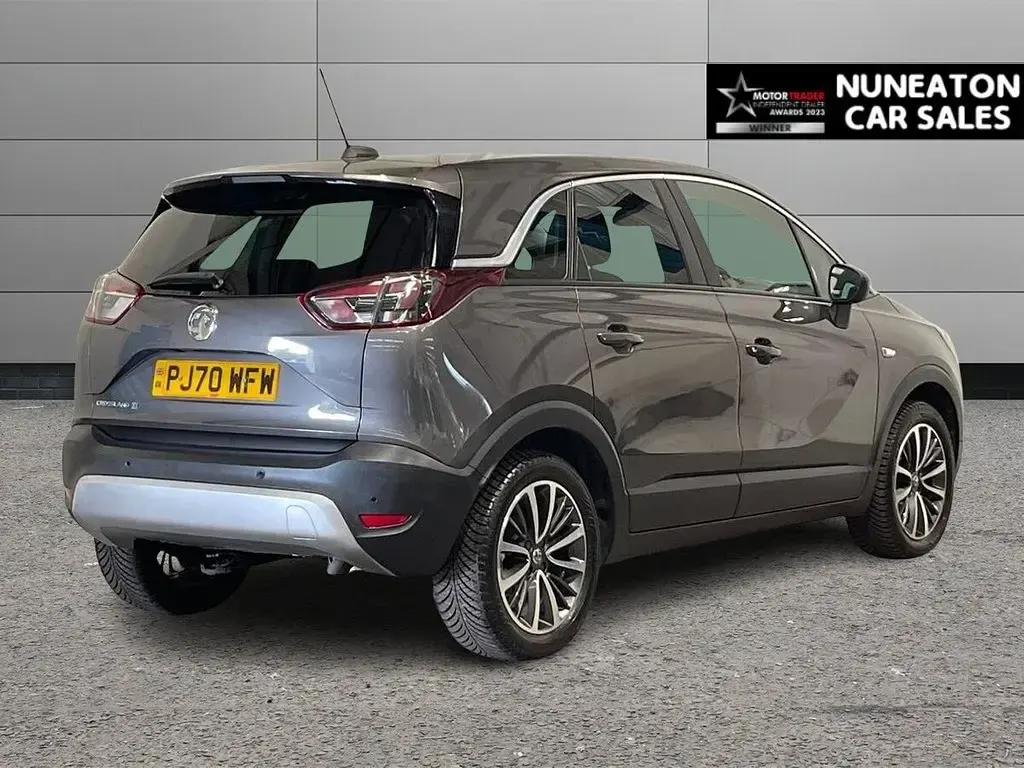 Used Vauxhall Crossland X Elite 130 HP (95 kW) 2020 Grey SUV