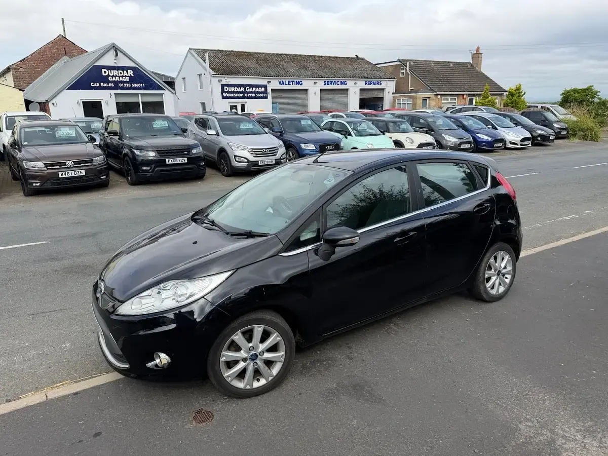 Used Ford Fiesta Zetec 96 HP (70 kW) 2009 Black Hatchback