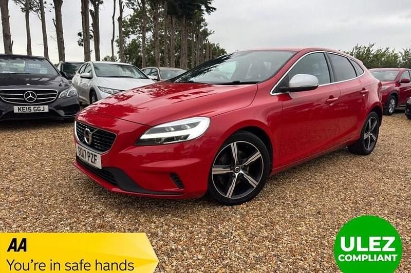 Red Used 2017 Volvo V40 R-Design Estate | £8,999 (Fair price) - Image 1/1