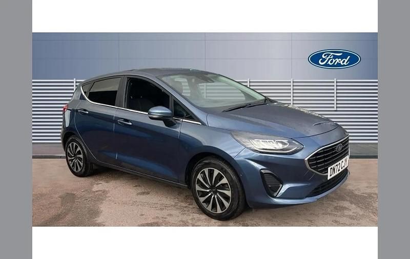 Blue Used 2022 Ford Fiesta Titanium Hatchback | £12,031 (Fair price) - Image 1/4