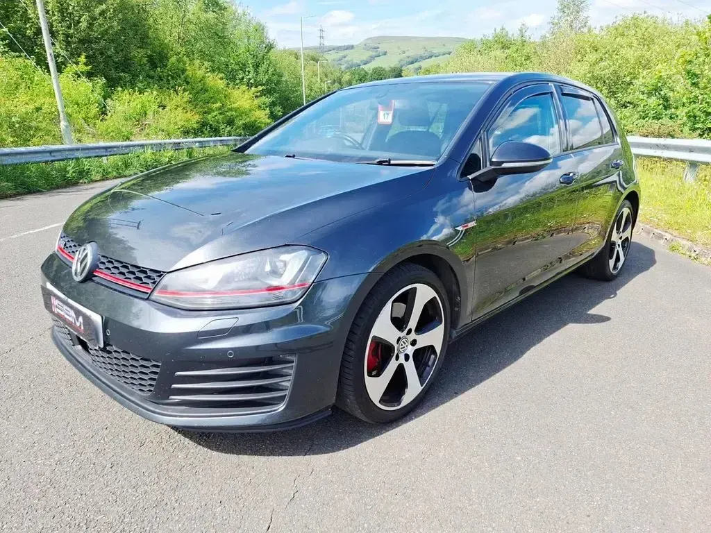 Begagnad VW Golf VII GTI 2014 Grå Halvkombi