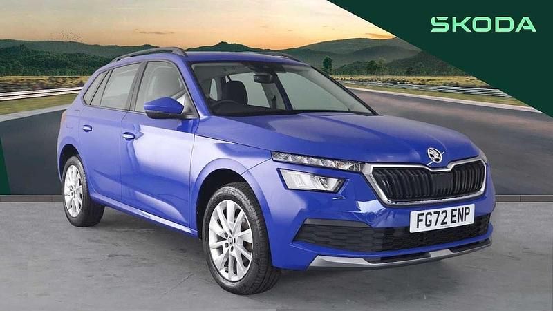 Energy blue Used 2022 Skoda Kamiq SE SUV | £15,195 (Good price) - Image 1/4
