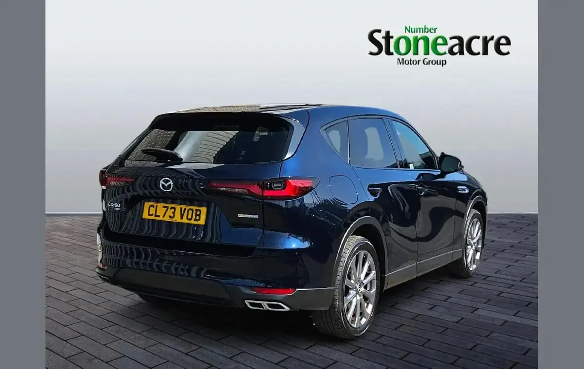 Used Mazda CX-60 Exclusive-Line 328 HP (241 kW) 2023 Blue SUV