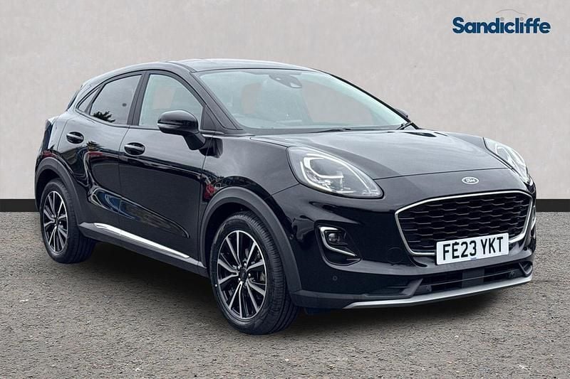 Used Ford Puma Titanium 125 HP (91 kW) 2023 Black SUV