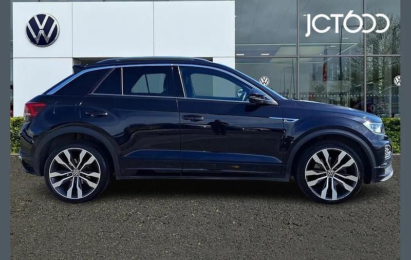 Usado VW T-Roc R-line 150 HP (110 kW) 2021 Preto SUV