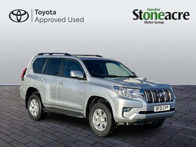 Silver Used 2021 Toyota Land Cruiser Active | £32,250 (Super price) - Image 1/4
