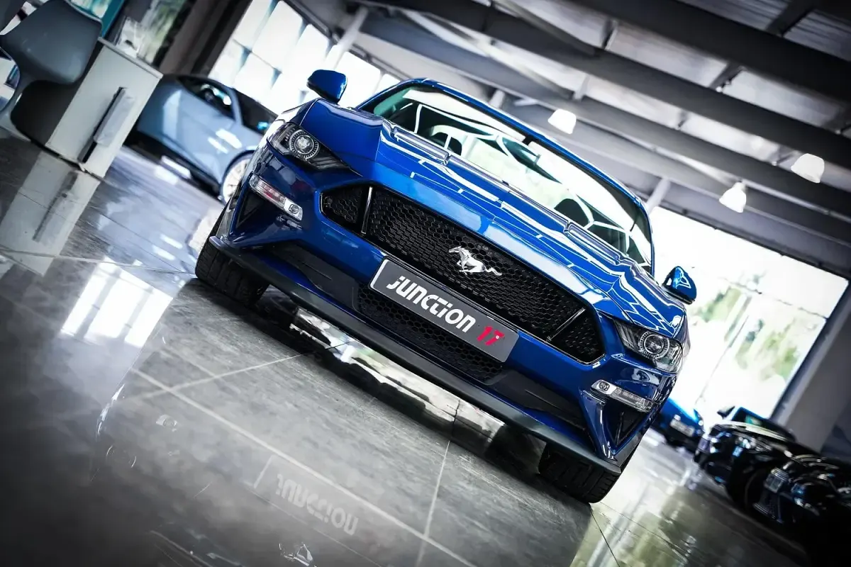 Used Ford Mustang GT Fastback 443 HP (325 kW) 2022 Blue Coupe