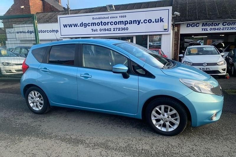 Used Nissan Note Acenta Premium 90 HP (66 kW) 2013 Blue Hatchback