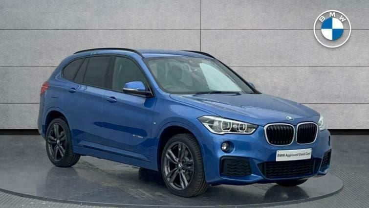 Blue Used 2018 BMW X1 M Sport SUV | £13,850 (Fair price) - Image 1/4