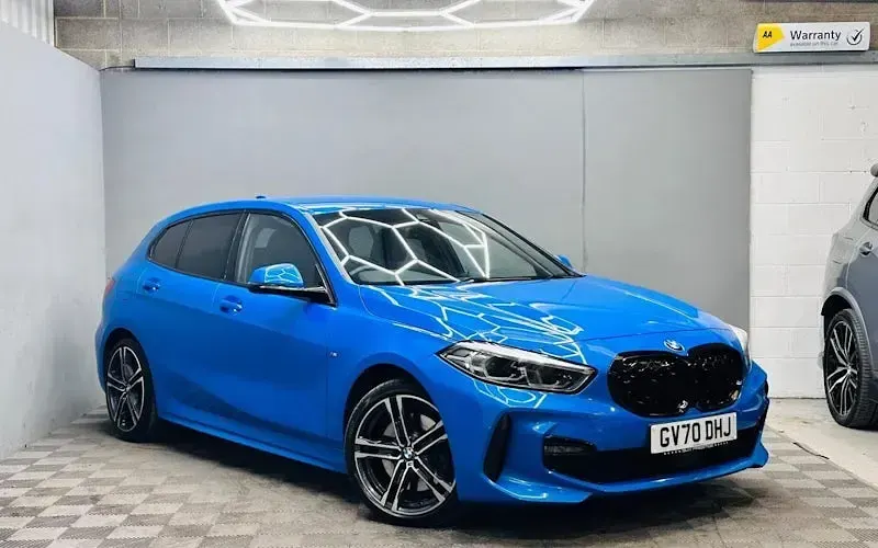 Used BMW 120 M Sport 190 HP (139 kW) 2020 Blue Hatchback