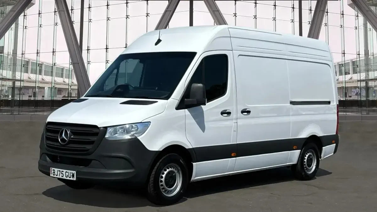 Used Mercedes Sprinter 150 HP (110 kW) 2025 White Van