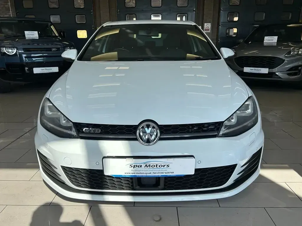 Used VW Golf VII GTD 184 HP (135 kW) 2013 White Hatchback