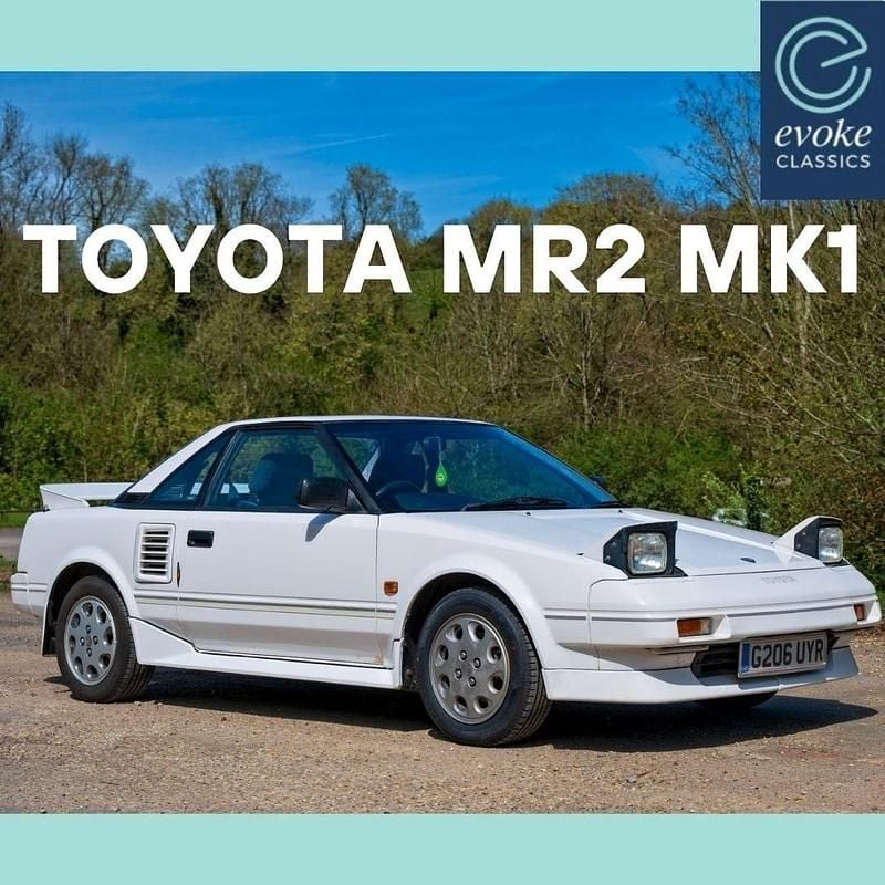 Used Toyota MR2 1990 White Cabriolet