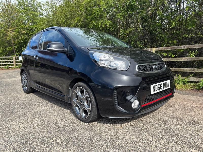 Used Kia Picanto 84 HP (61 kW) 2016 Black Hatchback