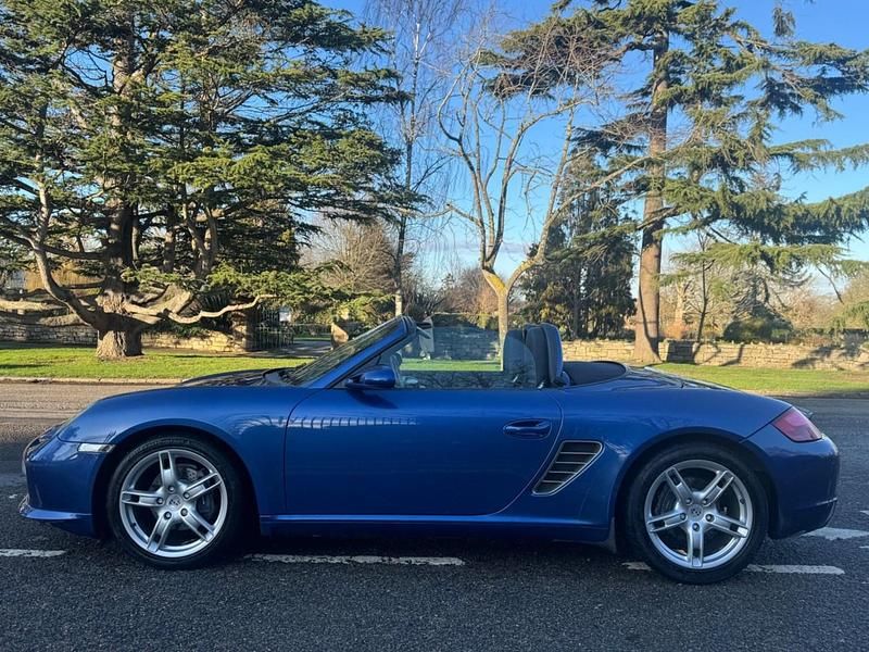 Used Porsche Boxster Sport 245 HP (180 kW) 2007 Blue Cabriolet