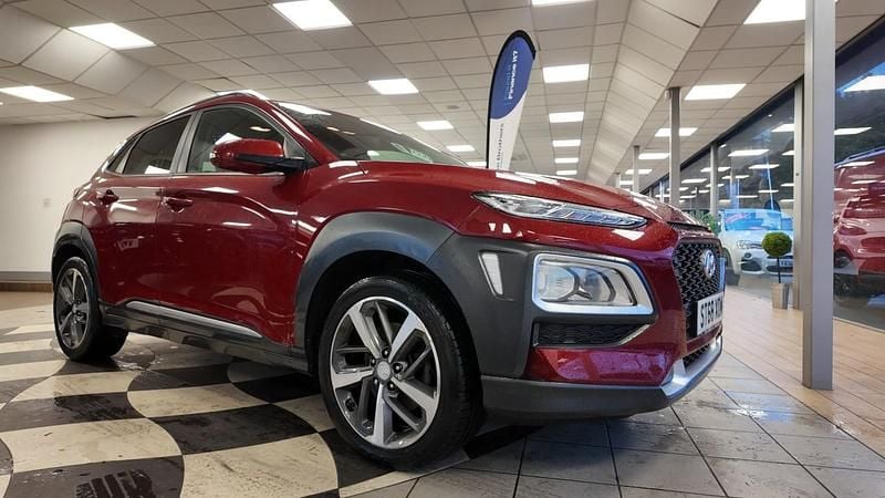 Red Used 2018 Hyundai Kona Premium SUV | £8,995 (Expensive) - Image 1/4
