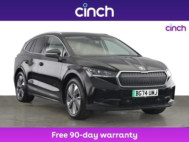 Black Used 2024 Skoda Enyaq iV SUV | £27,599 - Image 1/3