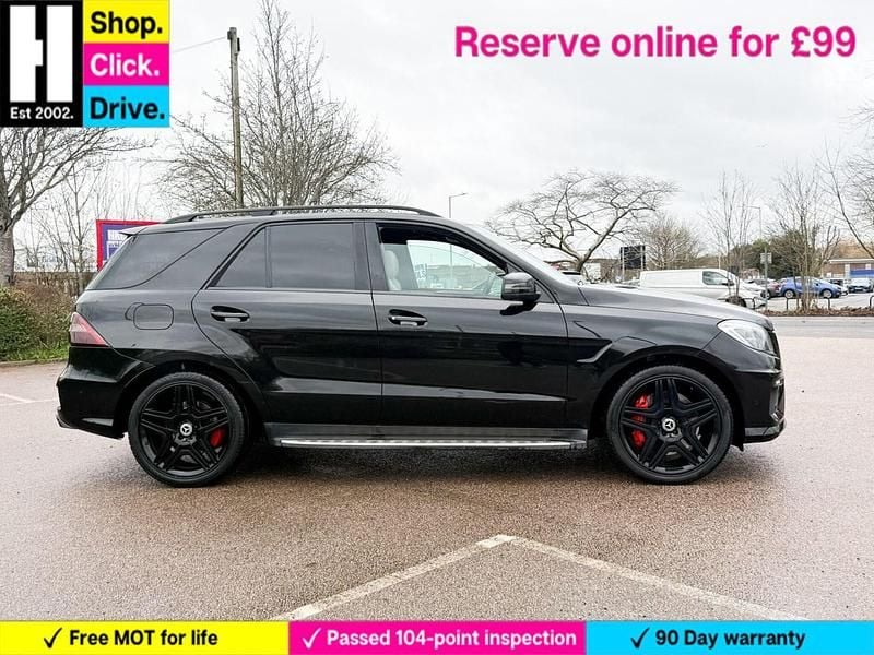 Used Mercedes ML63 AMG AMG 525 HP (386 kW) 2015 Black SUV