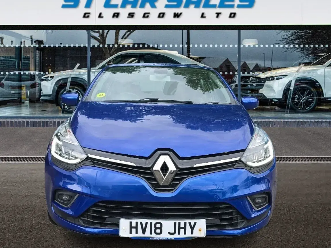 Used Renault Clio Dynamique 90 HP (66 kW) 2018 Blue Hatchback