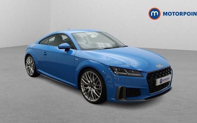 Used Audi TT S-Line 197 HP (144 kW) 2023 Blue Coupe